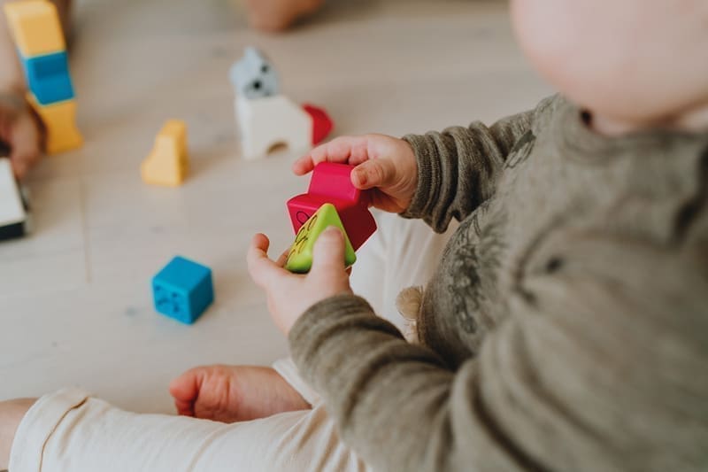 zaislai vaikams people blocks bi