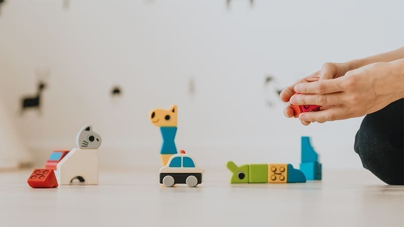 zaislai vaikams people blocks