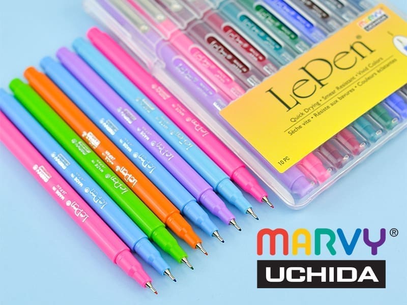marvy uchida rašikliai