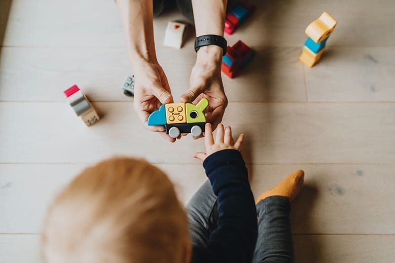 zaislai vaikams people blocks bi