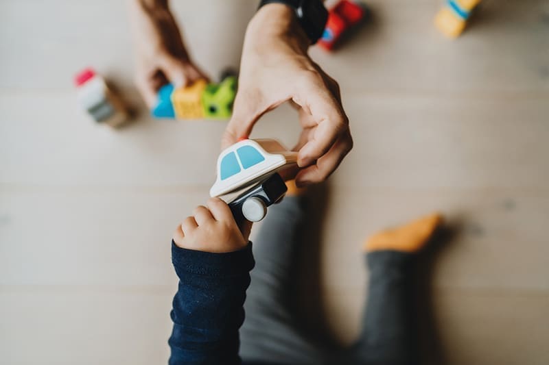 zaislai vaikams people blocks bi